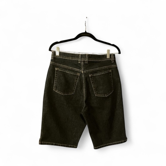 Gloria Vanderbilt Darkest Jean Bermuda Shorts - Picture 3 of 4